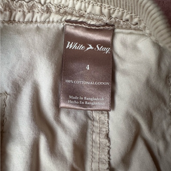 Cream Bermuda Shorts - Picture 3 of 4